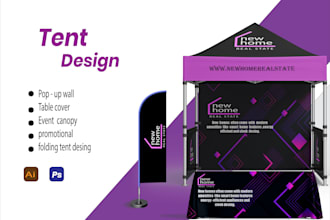design canopy tent , popwall