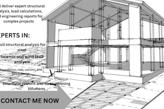expert structural analysis, load calculations and reports for complex builds
