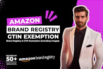 help with amazon brand registry approval and gtin exemption process