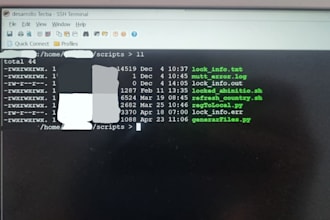 automate with bash or python repetitive tasks