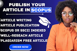 scholarly write publish articles in scopus ssci scie indexed peer review journal