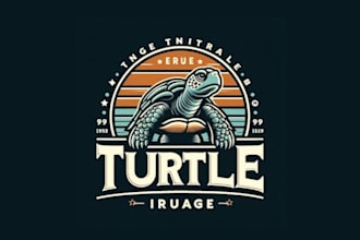 make an awesome animals and turtle logo design