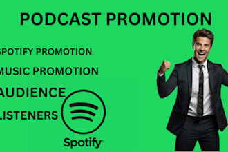 add your music to apple playlist spotify playlist podcast promotion