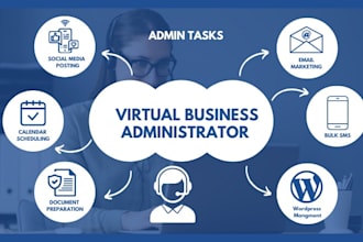 executive and personal virtual assistant , admin support , wordpress VA