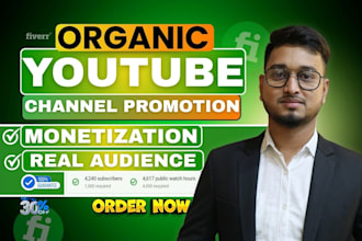 organically promote youtube video to help complete monetization