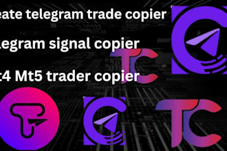 create telegram trade copier, telegram signal copier, mt4 mt5 trader copier