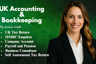 provide UK bookkeeping and accounting services