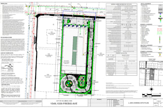 create residential, commercial site plan for zoning and city permit