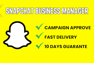 create you an approved snapchat ads manager