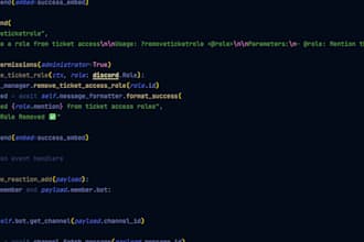 create a custom discord bot