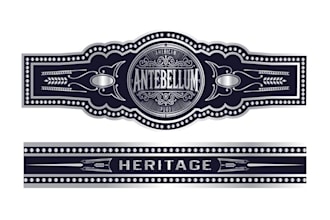 design a creative premium cigar logo, cigar label, and cigar bands