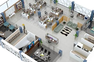 design space planning with ikea, links, renders