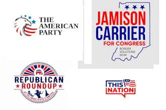 make modern and update political campaign logo or graphics design