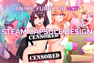 make your custom steam capsule for your game or page