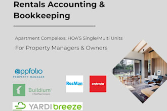 manage your financial uisng yardi, xero appfolio buildiuim