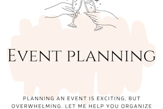 help plan your next event, meeting, or volunteer project