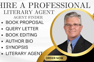 find literary agent and write a book proposal synopsis query letter