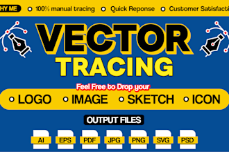 do image trace and png to vector graphics art