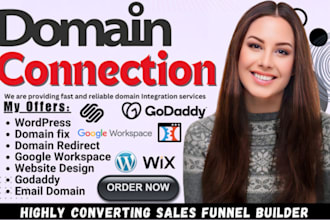 fix hosting domain connect domain dns setup fix wix wordpress fix hostinger