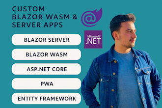 be dotnet, asp dotnet, blazor, maui, pwa, xamarin, apps and project developer