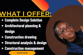 do expert structural, architectural design,3d rendering and engineering services