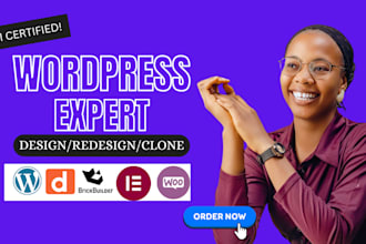 design or redesign your wordpress divi website using divi builder and divi theme
