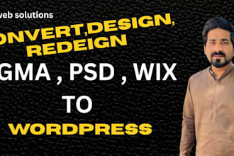 create landing pages and porfolio websites