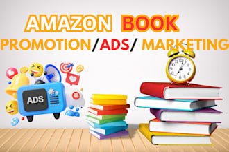 promote your amazon book marketing book ebook advertising amazon KDP ads expert