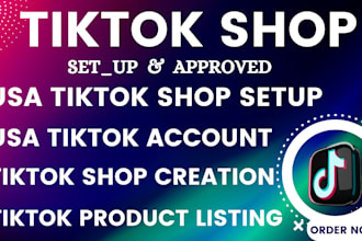 create USA tiktok shop US tiktok account USA tiktok shop business representative