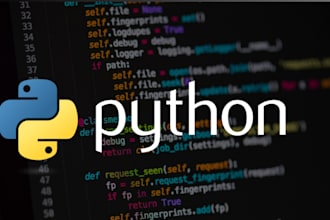 do python ai, python web scraping, python bot, machine learning, python script
