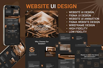 website ui design, figma website design, mockup design, wireframe, prototype