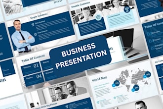 design business proposal pitch deck powerpoint presentation
