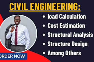 do design and analysis of steel structure with load calculation