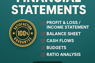 prepare financial statements, profit and loss, income statement