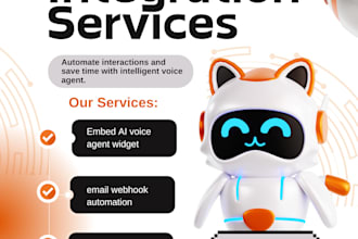 build and embed voice agent widget, set up email on website