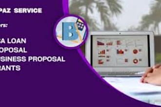 prepare an sba business plan for the sba loan