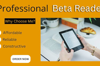 critically beta read your fantasy romance science fiction book