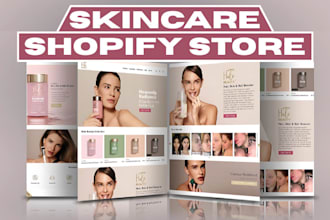skincare shopify store skincare website, skincare shopify store skincare website