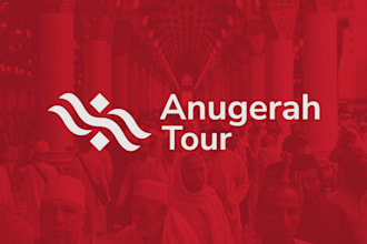design spiritual and elegant brand identity for hajj and umrah