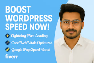 increase wordpress speed, fix core web vitals, and boost google pagespeed