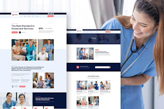 do home care website, medical,dental website, healthcare, recruitment, nonprofit