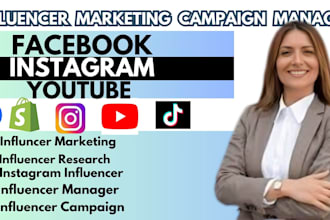 find, outreach, run and manage instagram influencer marketing campaign