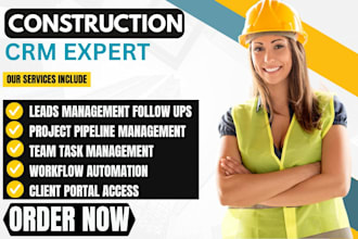 setup construction crm jobber zoho houzz pro procore acculynx buildertrend sage