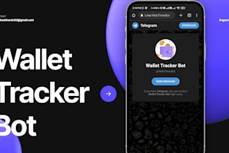 build crypto tracking app, wallet app, coin tracker app and website, crypto game