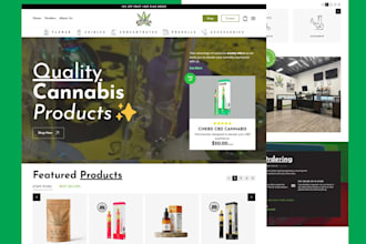 create cbd webite, marijuana website, hemp, cannabis website