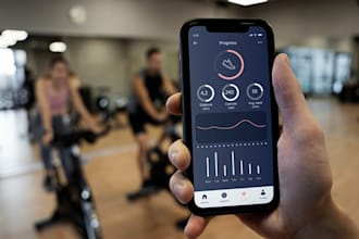 develop fitness and health app fitness website fitness personal training app