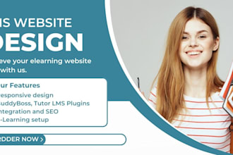 create a tutor lms, buddyboss, lms website using wordpress