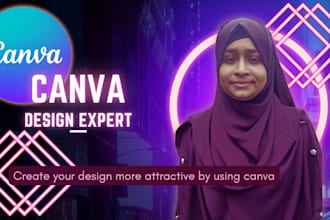 create an expert level canva design by using canva pro