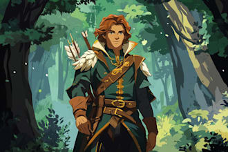 draw your d and d character and oc