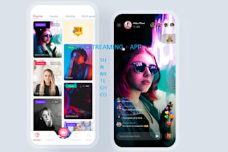 develop agora live streaming app video streaming app streaming website iptv app